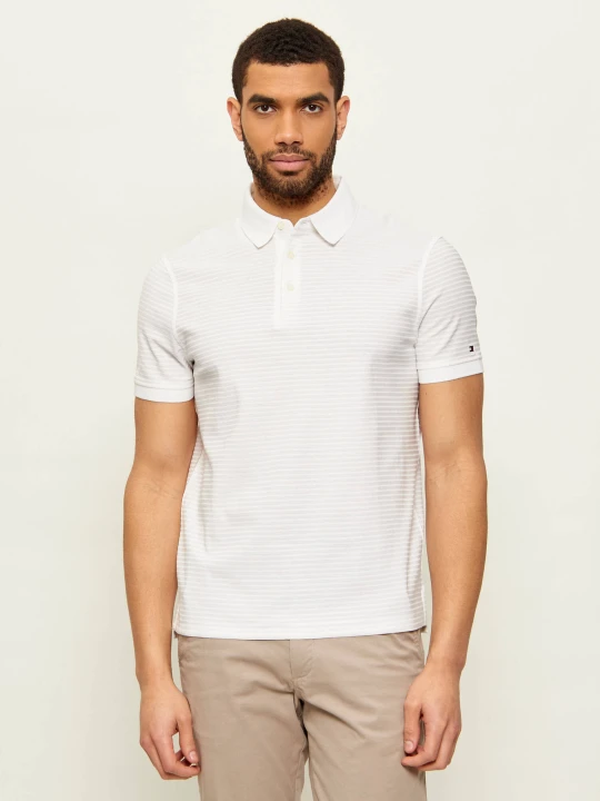 Zdjęcie produktu Tommy Hilfiger Polo | Regular Fit | mercerised biały