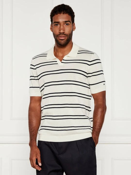 Zdjęcie produktu Tommy Hilfiger Polo | Regular Fit | mercerised kremowy