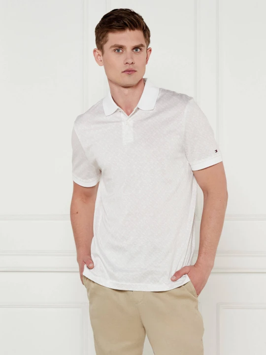 Zdjęcie produktu Tommy Hilfiger Polo | Regular Fit | mercerised biały
