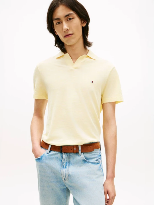 Zdjęcie produktu Tommy Hilfiger Polo | Regular Fit | oxford żółty