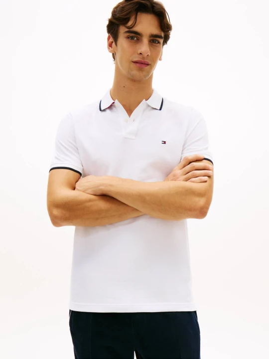 Zdjęcie produktu Tommy Hilfiger Polo | Regular Fit | pique biały