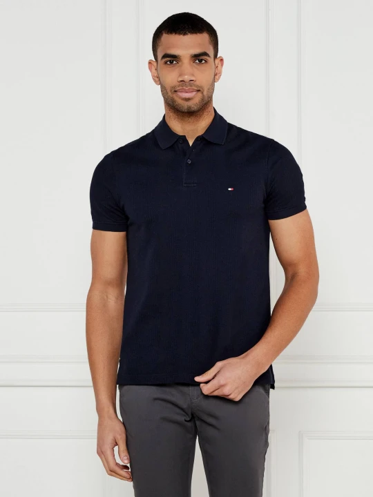 Zdjęcie produktu Tommy Hilfiger Polo | Regular Fit | pique granatowy