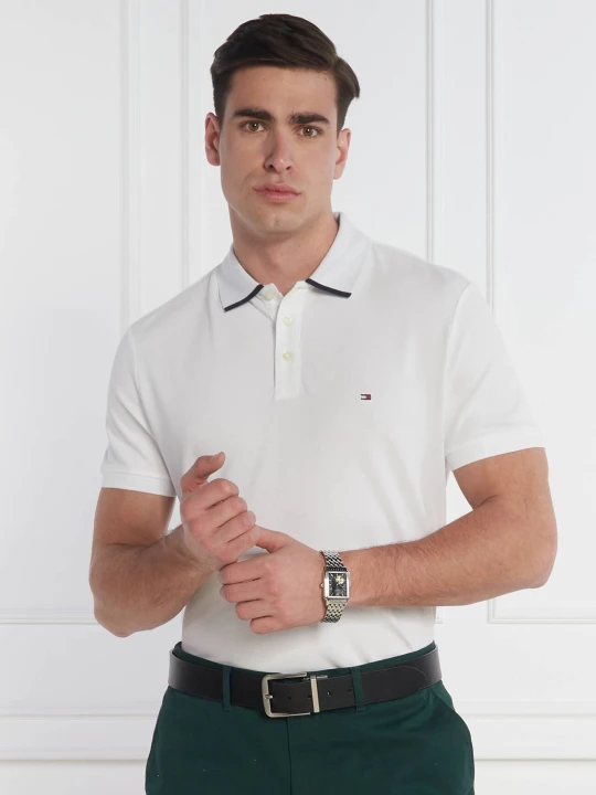 Zdjęcie produktu Tommy Hilfiger Polo | Regular Fit | pique biały