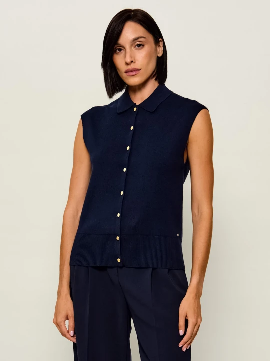 Zdjęcie produktu Tommy Hilfiger Polo | Relaxed fit granatowy