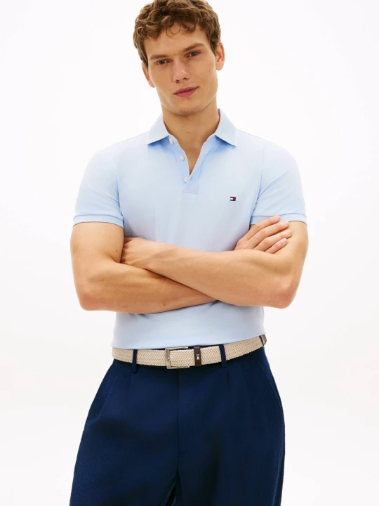 Zdjęcie produktu Tommy Hilfiger Polo | Slim Fit błękitny