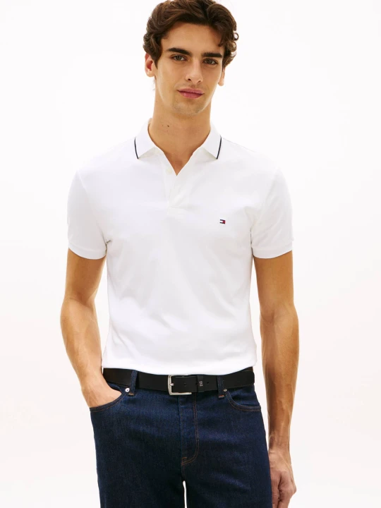 Zdjęcie produktu Tommy Hilfiger Polo | Slim Fit biały