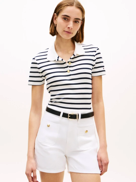 Zdjęcie produktu Tommy Hilfiger Polo | Slim Fit ecru