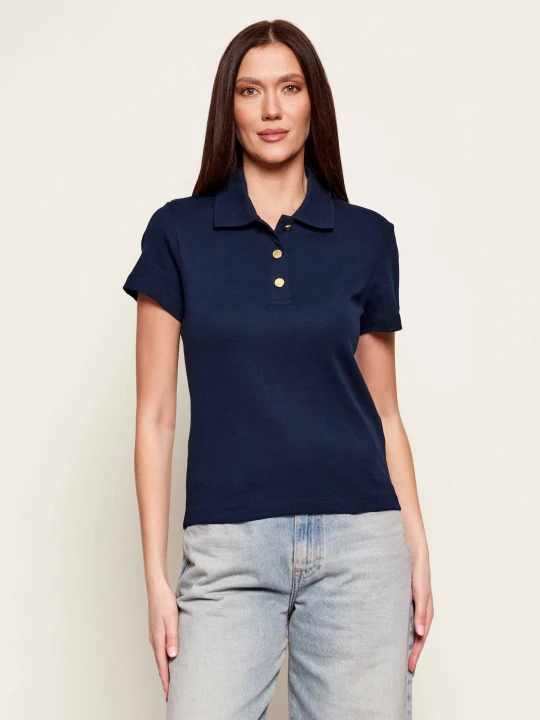 Zdjęcie produktu Tommy Hilfiger Polo | Slim Fit granatowy