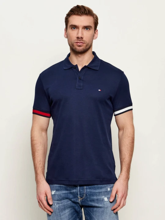 Zdjęcie produktu Tommy Hilfiger Polo | Slim Fit granatowy