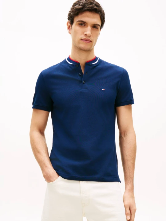Zdjęcie produktu Tommy Hilfiger Polo | Slim Fit granatowy