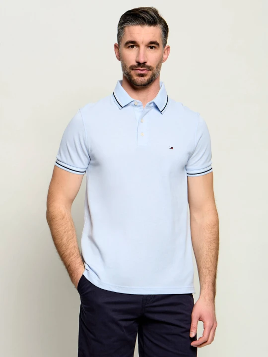 Zdjęcie produktu Tommy Hilfiger Polo | Slim Fit błękitny