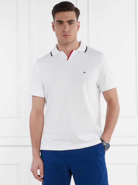 Zdjęcie produktu Tommy Hilfiger Polo TIPPED | Regular Fit biały