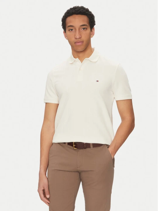 Zdjęcie produktu Tommy Hilfiger Polo Vertical MW0MW38951 Żółty Regular Fit