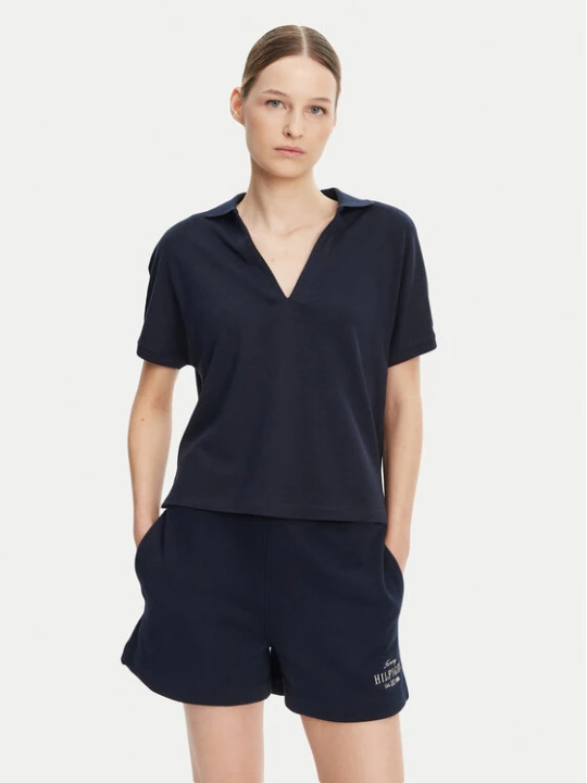 Zdjęcie produktu Tommy Hilfiger Polo WW0WW44512 Granatowy Relaxed Fit