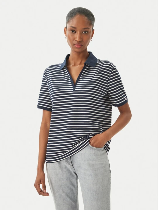 Zdjęcie produktu Tommy Hilfiger Polo WW0WW48720 Granatowy Relaxed Fit