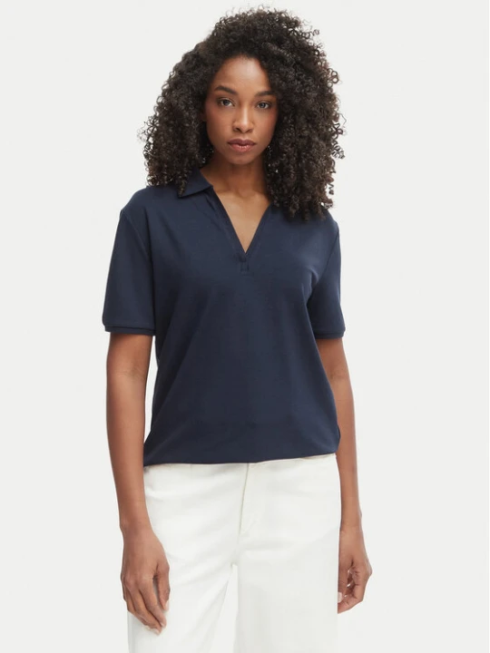 Zdjęcie produktu Tommy Hilfiger Polo WW0WW48720 Granatowy Relaxed Fit
