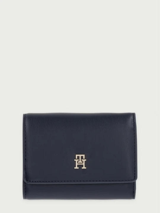 Zdjęcie produktu Tommy Hilfiger portfel damski z imitacji skóry granatowy