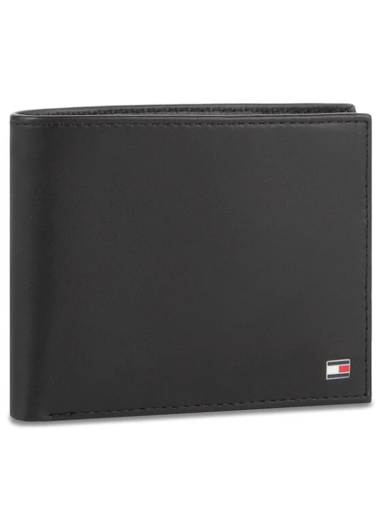 Zdjęcie produktu Tommy Hilfiger Portfel Eton Trifold AM0AM00657 Czarny