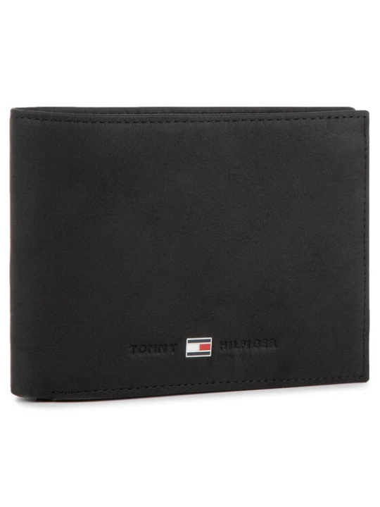 Zdjęcie produktu Tommy Hilfiger Portfel Johnson Cc Flap And Coin Pocket AM0AM00660 / 82566 Czarny
