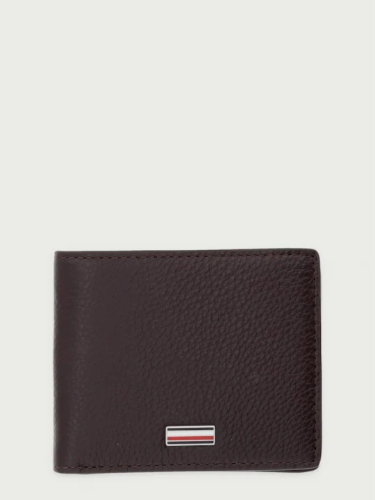 Zdjęcie produktu Tommy Hilfiger portfel męski skórzany brązowy