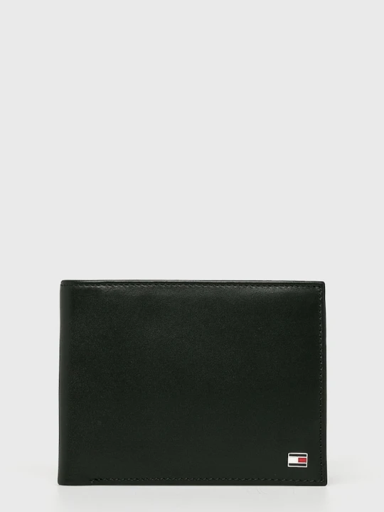 Zdjęcie produktu Tommy Hilfiger - Portfel skórzany AM0AM00651 czarny