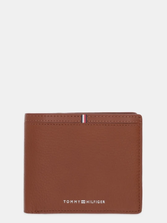 Zdjęcie produktu Tommy Hilfiger portfel skórzany brązowy