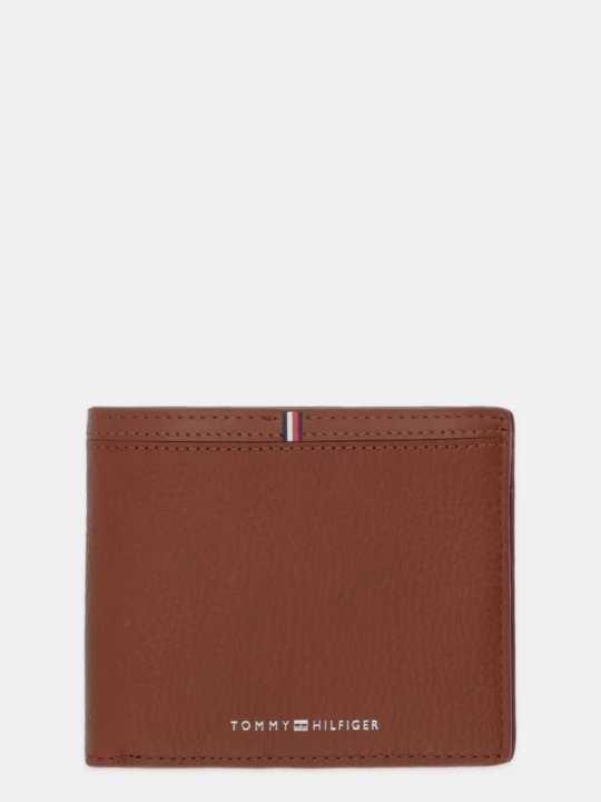 Zdjęcie produktu Tommy Hilfiger portfel skórzany brązowy
