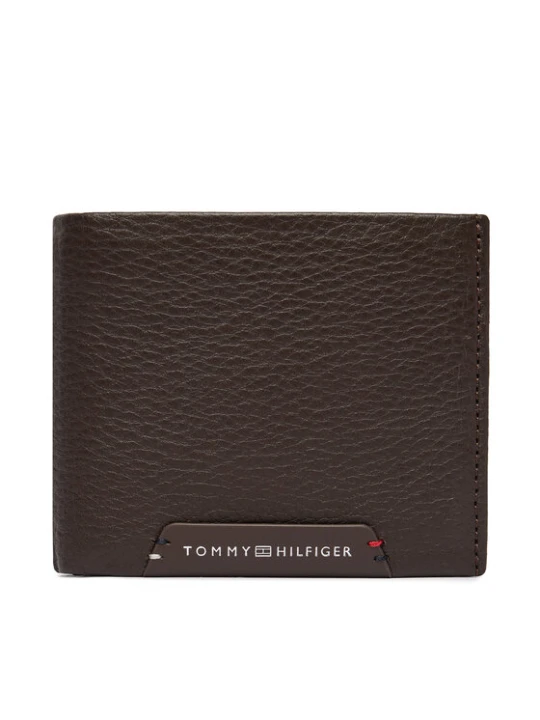 Zdjęcie produktu Tommy Hilfiger Portfel Th Corp Mini Cc AM0AM14788 Brązowy ciemny
