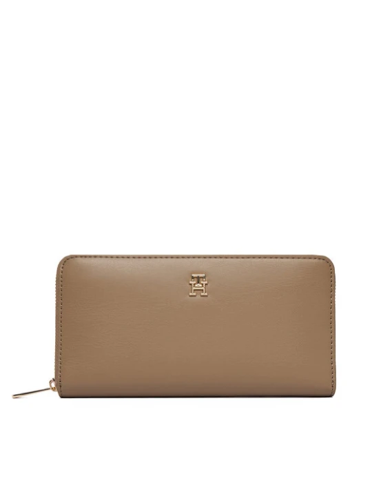 Zdjęcie produktu Tommy Hilfiger Portfel Th Icon Lrg Za AW0AW17744 Beżowy
