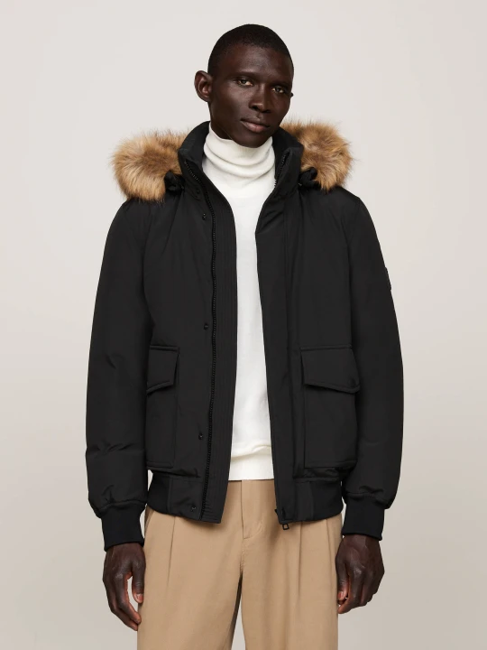 Zdjęcie produktu Tommy Hilfiger Puchowa kurtka Rockie | Regular Fit czarny