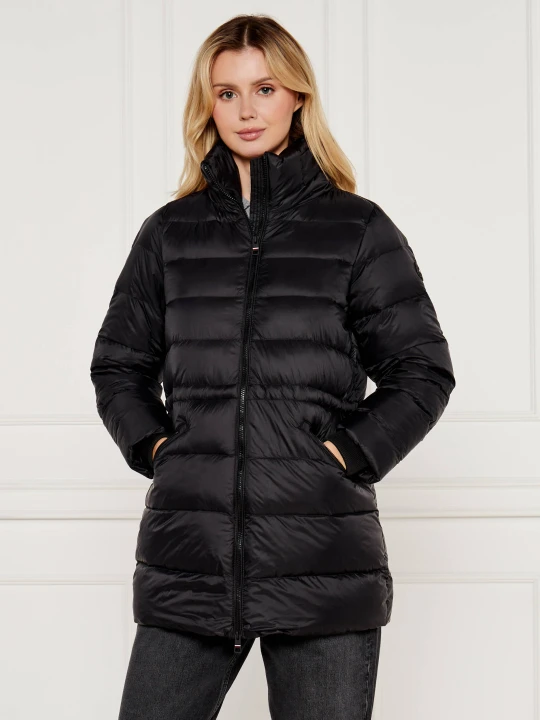 Zdjęcie produktu Tommy Hilfiger Puchowa kurtka FUNNEL | Loose fit czarny