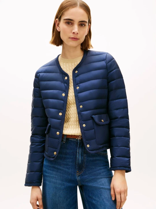 Zdjęcie produktu Tommy Hilfiger Puchowa kurtka | Regular Fit granatowy