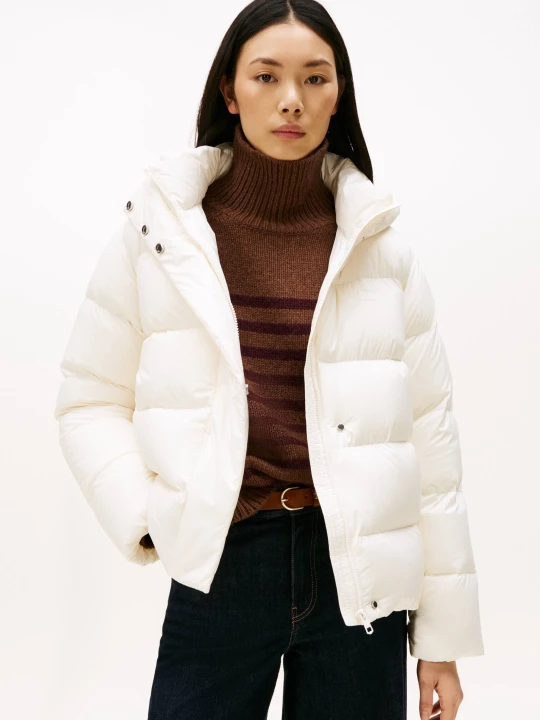Zdjęcie produktu Tommy Hilfiger Puchowa kurtka | Regular Fit ecru