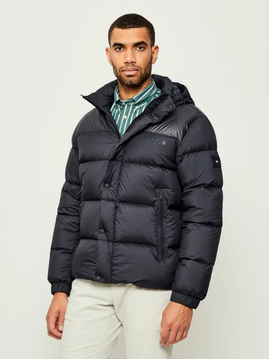 Zdjęcie produktu Tommy Hilfiger Puchowa kurtka | Regular Fit granatowy