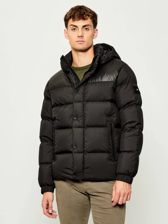 Zdjęcie produktu Tommy Hilfiger Puchowa kurtka | Regular Fit czarny