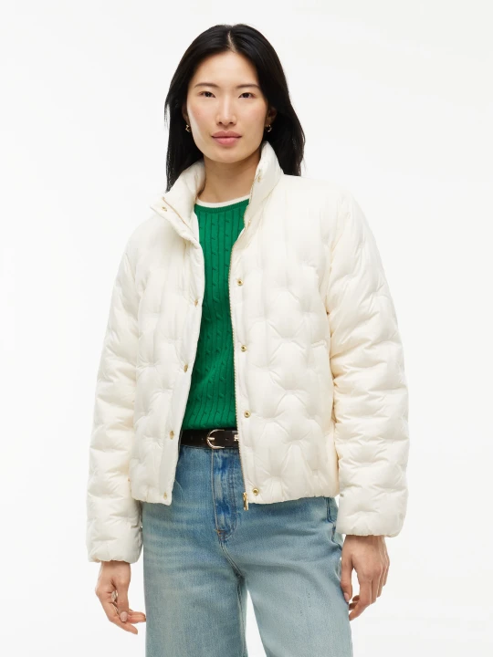 Zdjęcie produktu Tommy Hilfiger Puchowa kurtka | Regular Fit kremowy