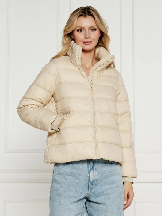 Zdjęcie produktu Tommy Hilfiger Puchowa kurtka | Relaxed fit kremowy