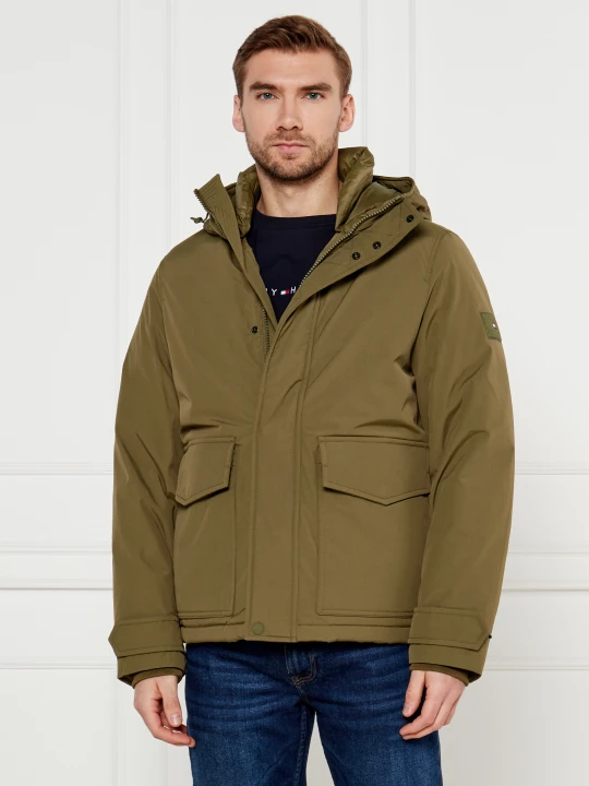Zdjęcie produktu Tommy Hilfiger Puchowa kurtka ROCKIE | Regular Fit khaki