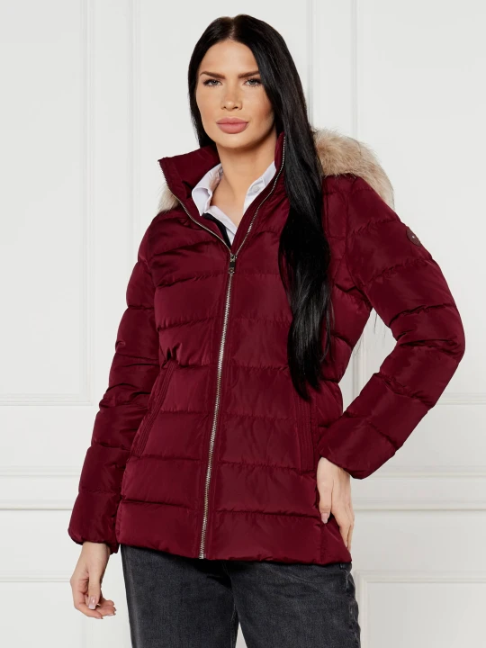Zdjęcie produktu Tommy Hilfiger Puchowa kurtka TYRA | Regular Fit bordowy