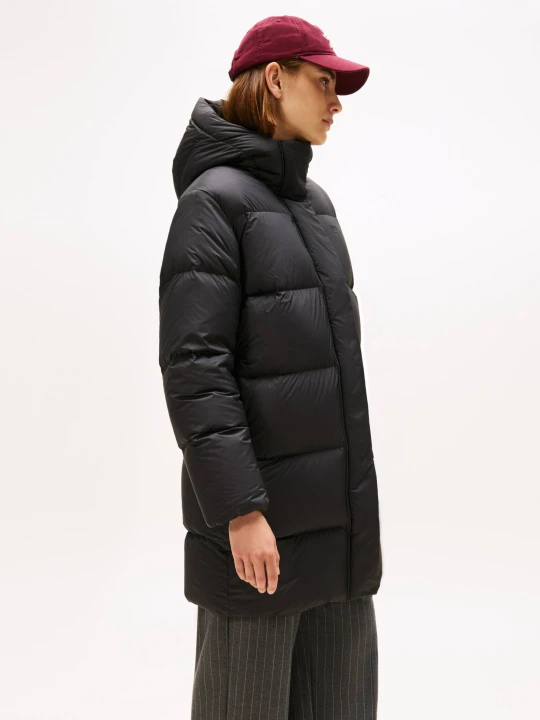 Zdjęcie produktu Tommy Hilfiger Puchowy płaszcz czarny