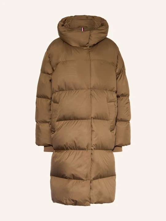 Zdjęcie produktu Tommy Hilfiger Puchowy Płaszcz beige