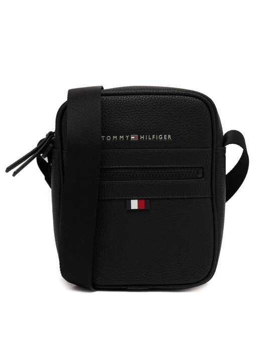 Zdjęcie produktu Tommy Hilfiger Reporterka ESSENTIAL PU MINI RE czarny