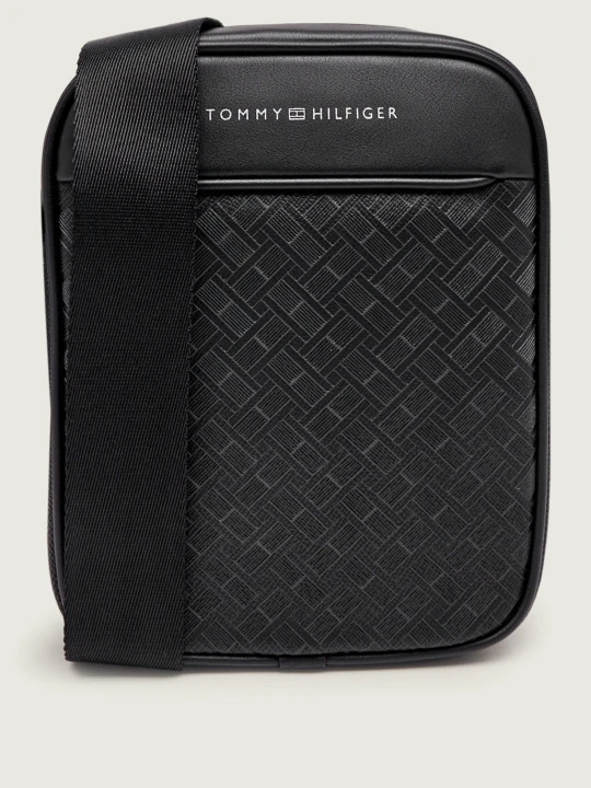 Zdjęcie produktu Tommy Hilfiger Reporterka TH Modern Monogram czarny