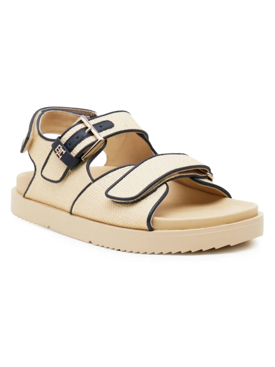 Zdjęcie produktu Tommy Hilfiger Sandały RAFIA SPORTY beżowy