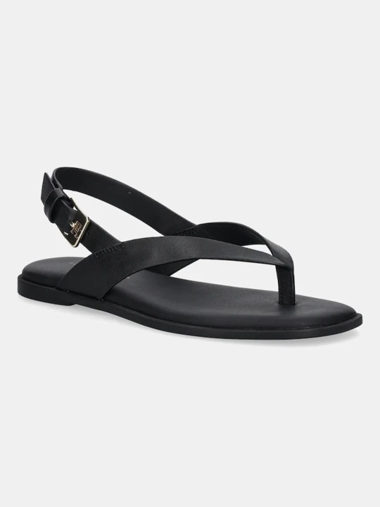 Zdjęcie produktu Tommy Hilfiger sandały skórzane COLOR BLOCK THONG FLAT SANDAL