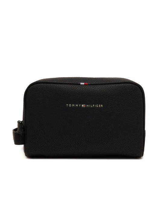 Zdjęcie produktu Tommy Hilfiger Saszetka ESSENTIAL PU WASHBAG czarny