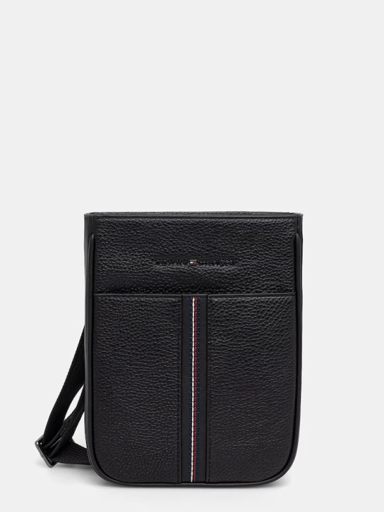 Zdjęcie produktu Tommy Hilfiger saszetka na ramię męska z imitacji skóry czarny
