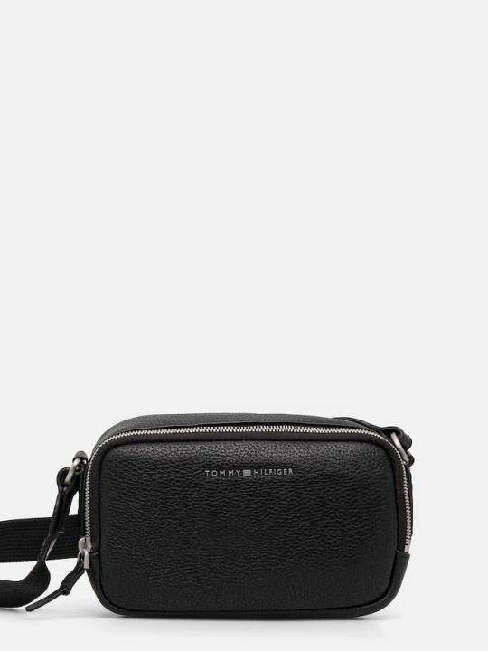 Zdjęcie produktu Tommy Hilfiger saszetka skórzana czarny