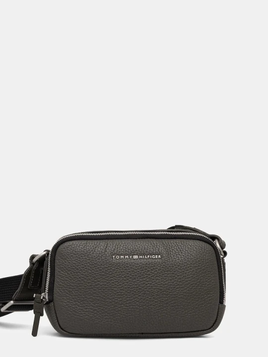 Zdjęcie produktu Tommy Hilfiger saszetka skórzana zielony
