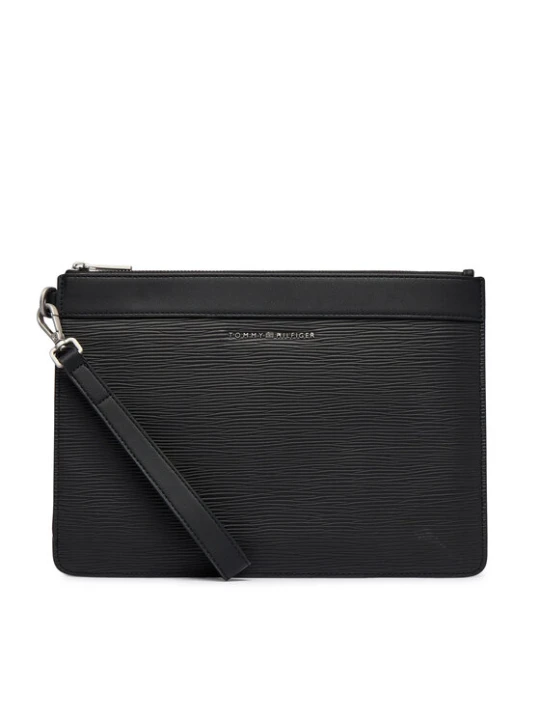 Zdjęcie produktu Tommy Hilfiger Saszetka Th Business Saffiano Pouch AM0AM14823 Czarny
